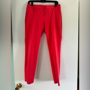 Coral orange dress pants size 4 from express